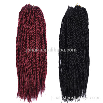 3X Pack Hot Selling Products Havana Mambo Twist Crochet Braids Senegalese With Synthetic Hair
